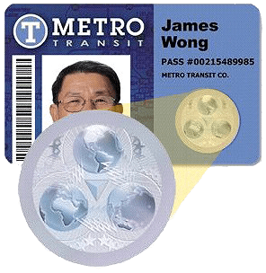 Security ID cards and Foils