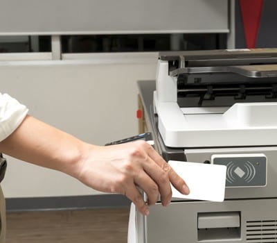 Mifare Card on Photocopier